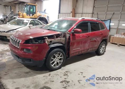 2015 Jeep Cherokee Latitude z USA, uszkodzony, nr VIN 1C4PJLCS6FW658342